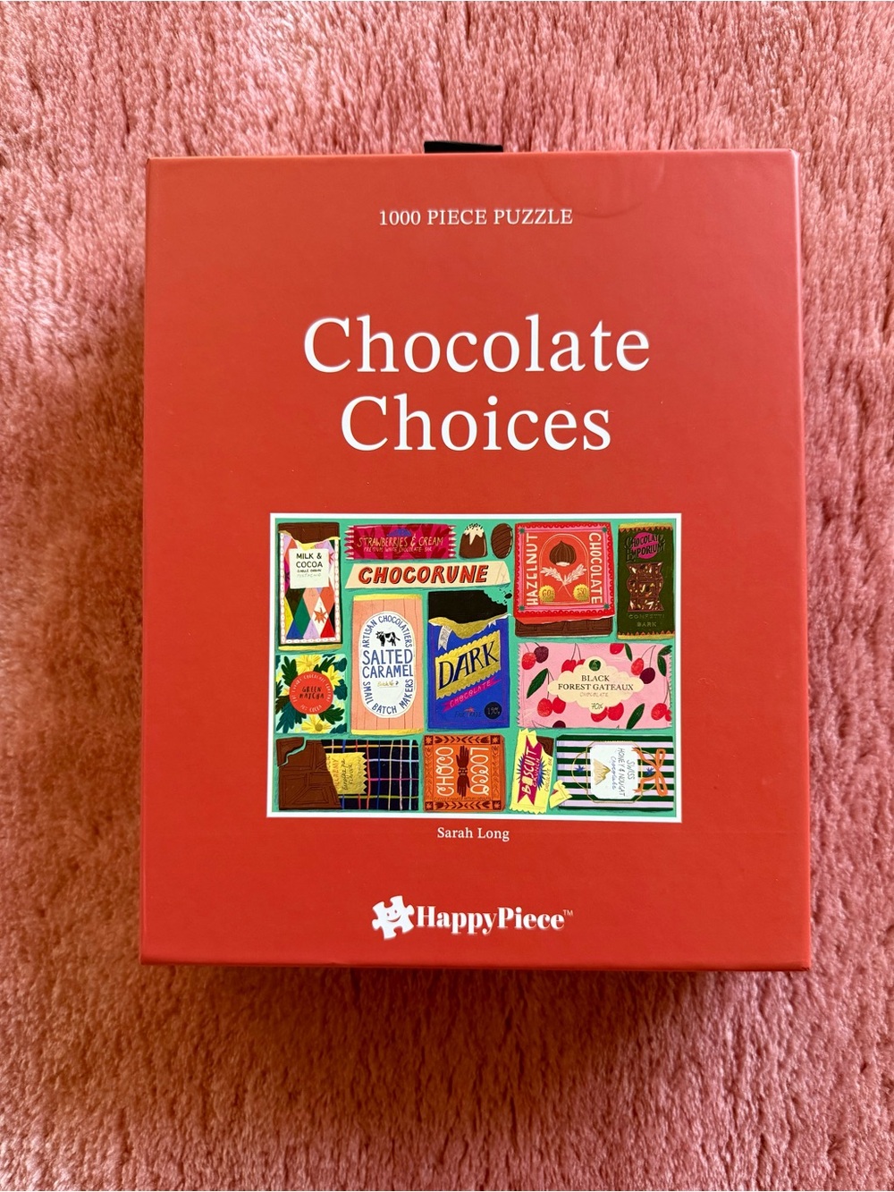 Happy Piece 1000 Piece Chocolate Choices Puzzle Sarah Long